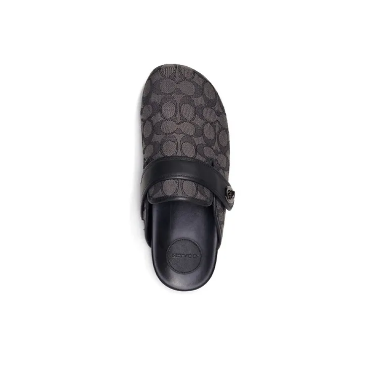 COACH Closed Toe Slippers Men's Black-3