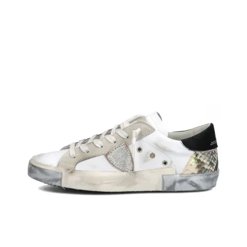 PHILIPPE MODEL Paris Prsx Python Mixage Low-top Sneakers