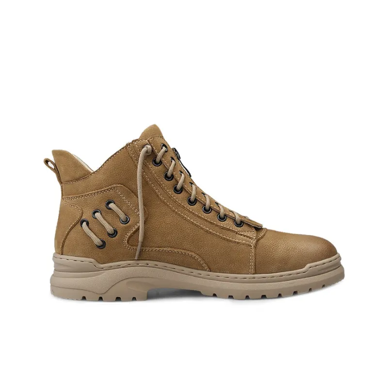 BECK Height Increasing Wear-Resistant Slip-Resistant High-Top Casual Shoes Unisex-1