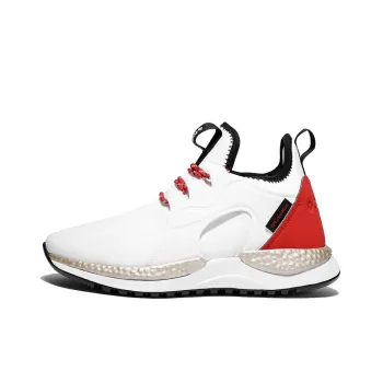 Columbia Slip Resistant, Abrasion Resistant, Waterproof, And Breathable Mid Top Outdoor Shoes Women's White Red