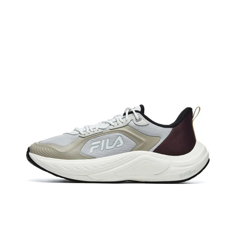 FILA WOLF Cushioning Anti Slip And Wear Resistant Low Top Casual Shoes Women's Lunar Rock Gray-0