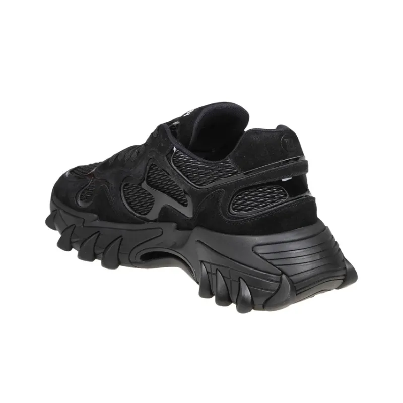 BALMAIN Low Top Sports Lifestyle Casual Shoes Men's Black-4