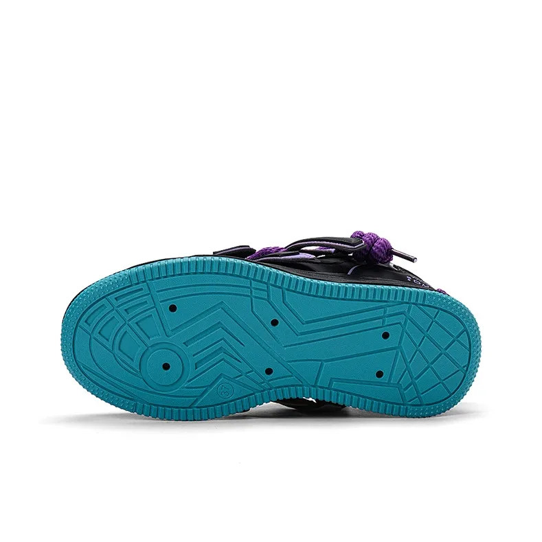 TALKING TOM Slip Resistant Cushioning Wear Resistant Breathable Low Top Skateboard Shoes Unisex-5