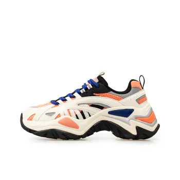 FILA FUSION Fila Flatform Chunky Shoes White/Orange Women's