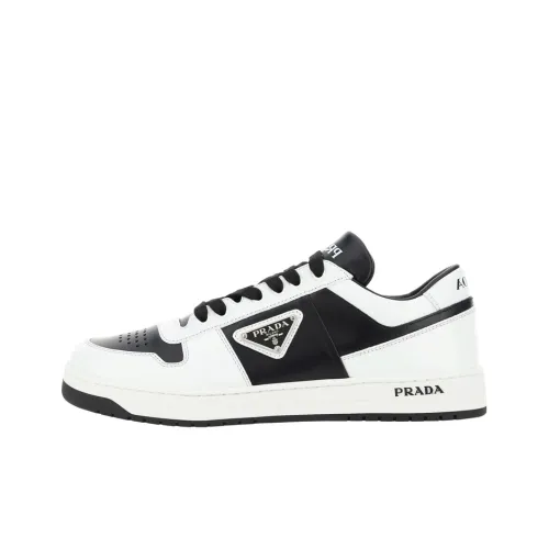 PRADA Downtown Leather 'White Black'