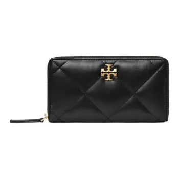 TORY BURCH Kira Diamond Quilt Zip Continental Wallet