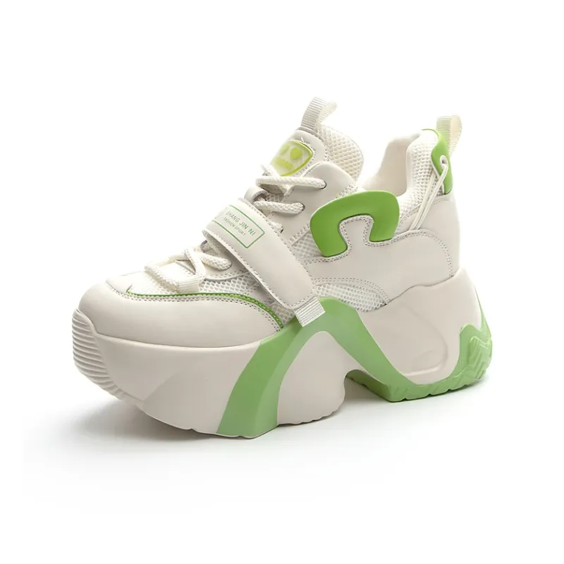 The Mystery Of Glamour Low Top Chunky Sneakers Women's-17