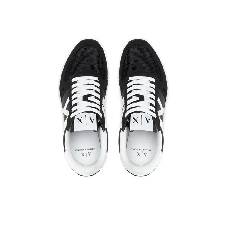 ARMANI EXCHANGEAE Low-Top Sports Casual Shoes Men's Black-3