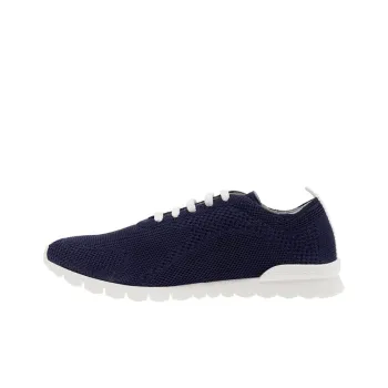 KITON Abrasion Resistant Low Top Casual Shoes Men's Blue