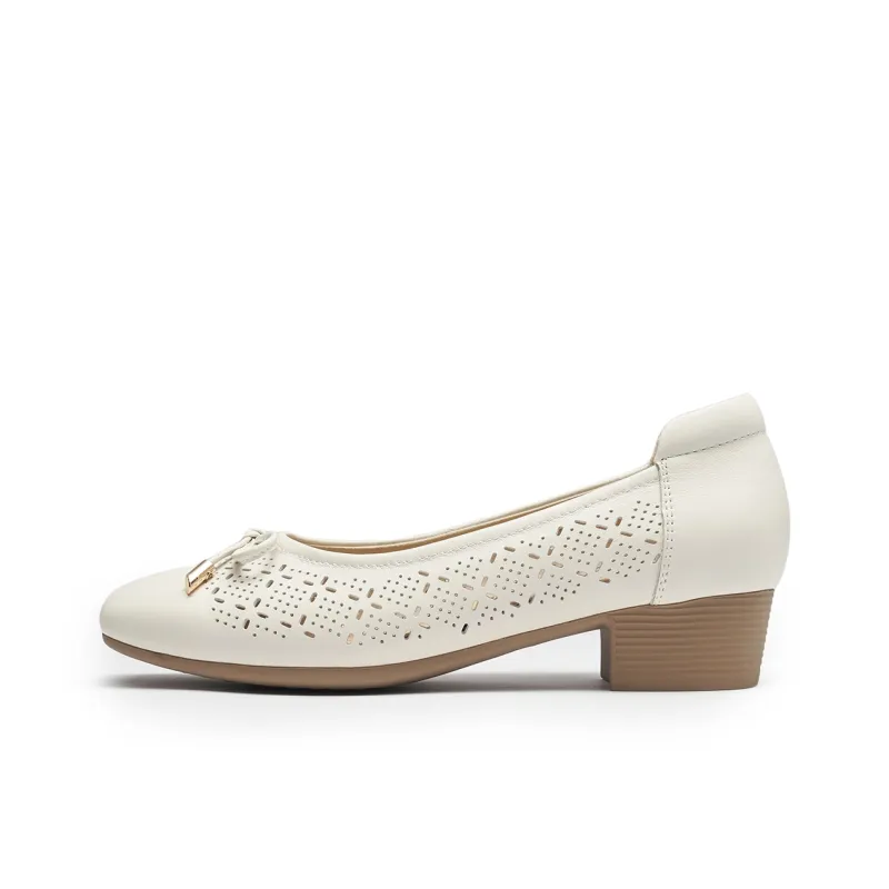 RED DRAGONFLY Slip on Casual Single Shoes 3.3cm Women's-8