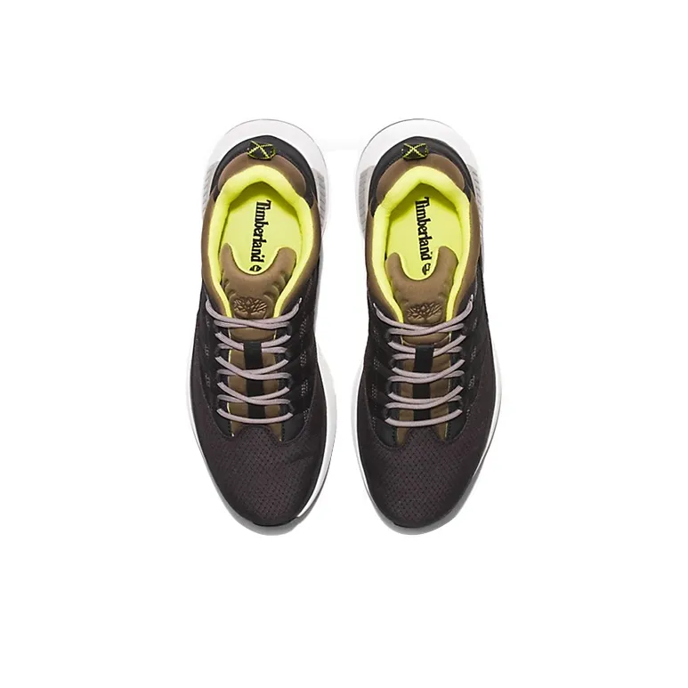 Timberland Euro Trekker Low Trainer Durable Breathable Low-Top Sports Casual Shoes Black Yellow-4
