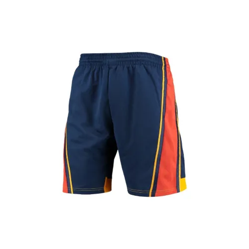 NBA Golden State Warriors Basketball Shorts Men Marine Blue