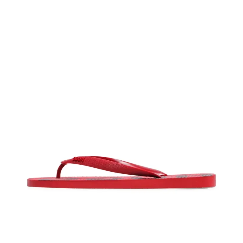 HUGO BOSS Slip Resistant Flip Flops Men's Red-0