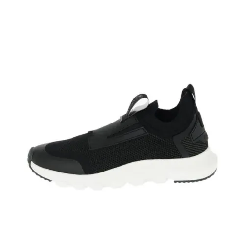 Zegna Techmerino Sock 2.0 Cushioning Wear-Resistant Low-Top Casual Shoes Men's Black
