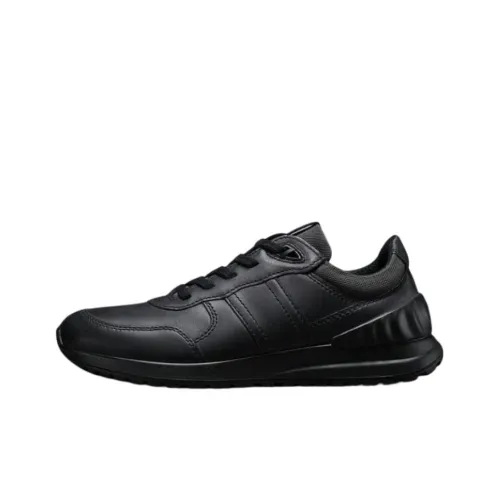 Ecco Elegant Light Collection Low Top Casual Shoes Men's Black