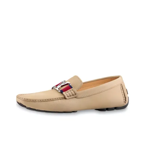 LOUIS VUITTON Monte Carlo Casual Single Shoes Women's Beige Yellow