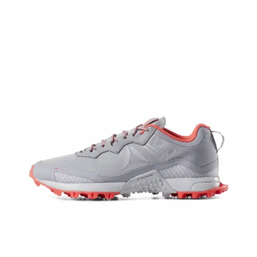 Reebok All Terrain Craze Wear-Resistant Low-Top Running Shoes Women's Light Gray