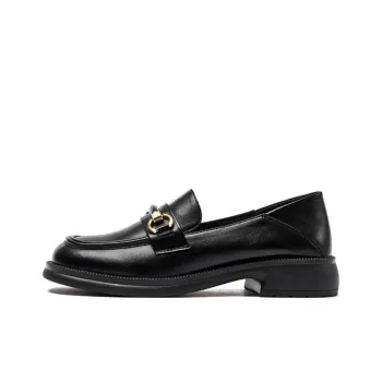 Guci Tianlun Loafers Women's Black, Beige