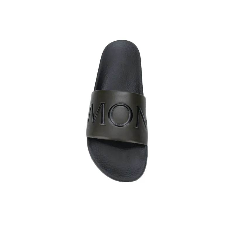 Moncler Bastien Leather Slides-3