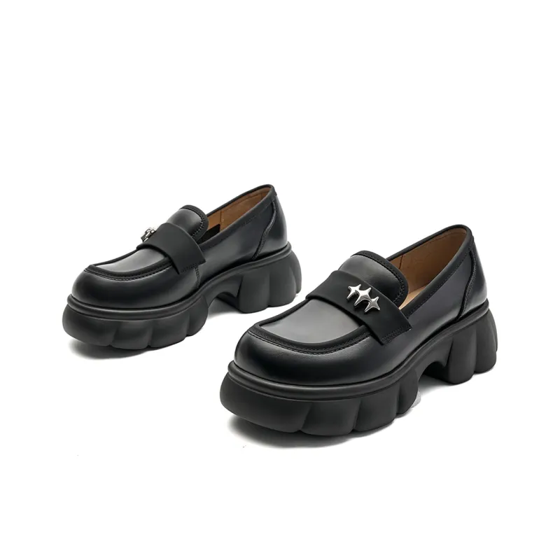 EBLAN Loafers Women's Black-2