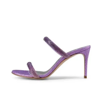 Casadei Julia Hollywood 90mm Glitter Mules
