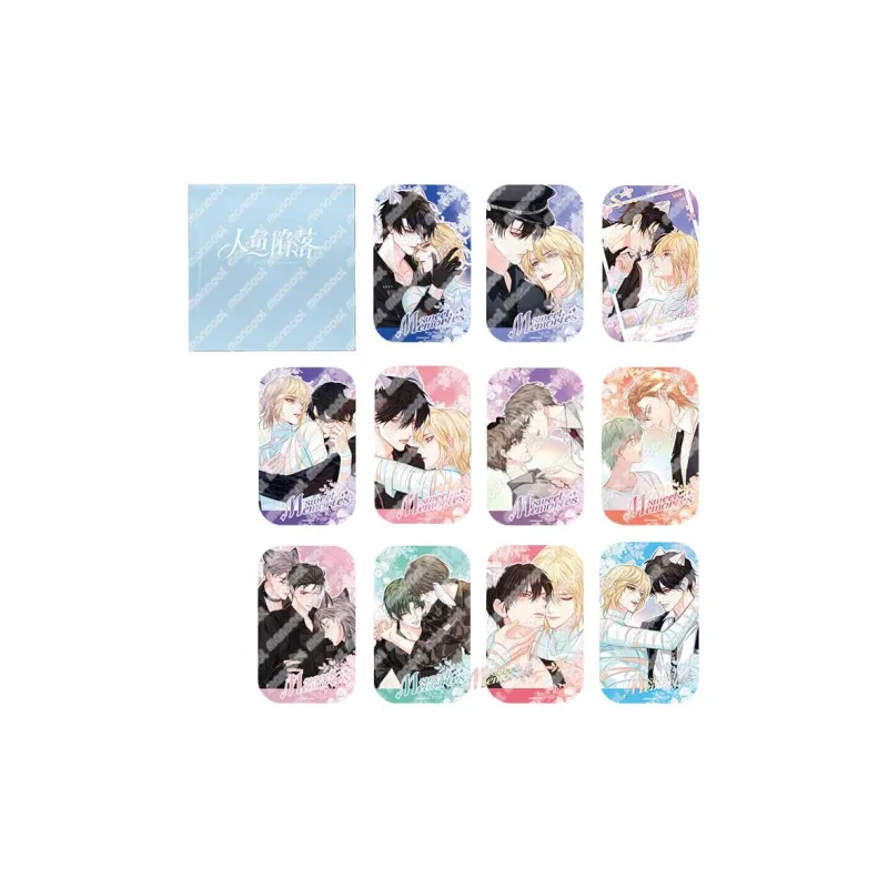 MANCOOL The Falling Merman Badges-0