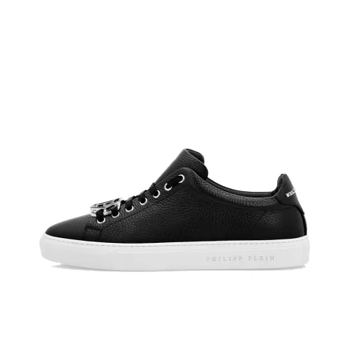 PHILIPP PLEIN Skateboard Shoes Men Low-Top Black