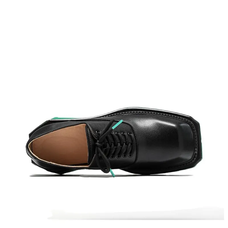 Cachiotti Men's Casual Shoes Men Low Top Black/Green-6