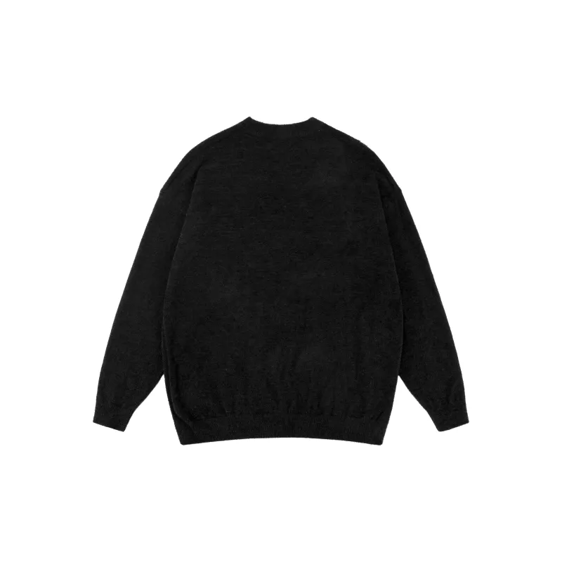 XINYINSU 24FW Sweater Unisex Black-1