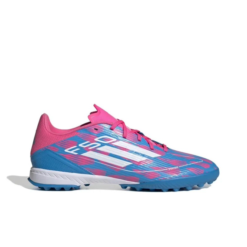 Adidas F50 League Turf Solar Blue Cloud White Solar Pink-1