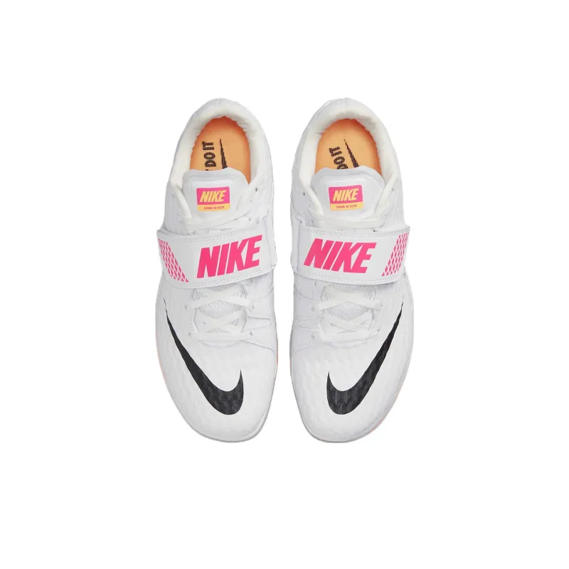 Nike High Jump Elite White Hyper Pink Orange-3