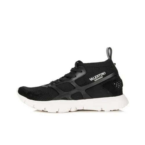 Valentino Sound High Sock Sneaker 'Black'