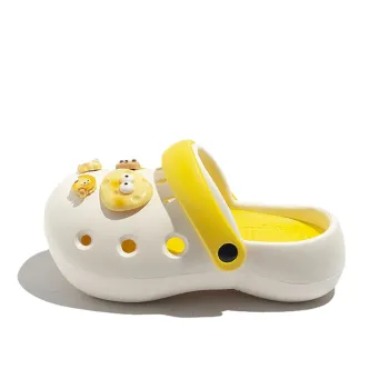 KATHRYN WILSON Clogs Women's White Yellow