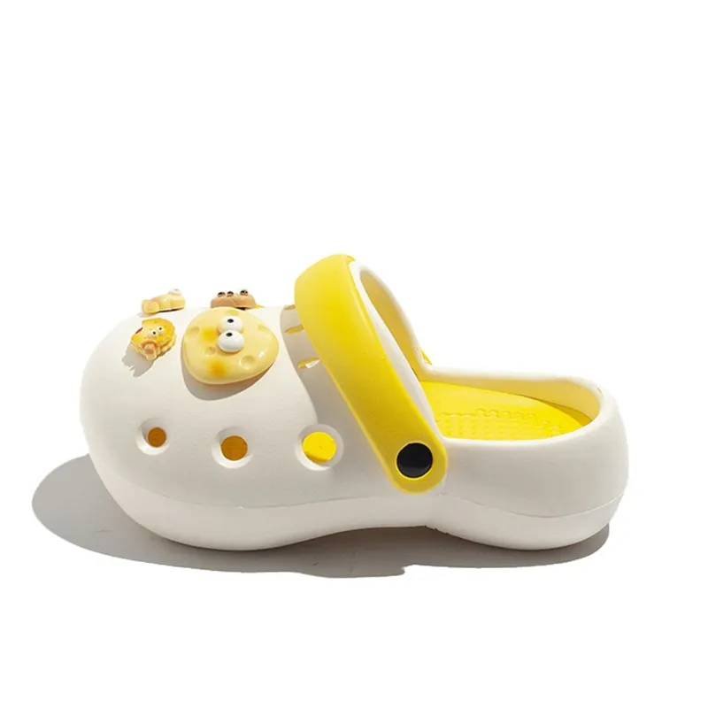 KATHRYN WILSON Clogs Women's White Yellow-0