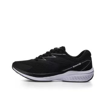 ZINGIS Anti Slip Wear Resistant Mid Top Training Shoes Unisex Black White