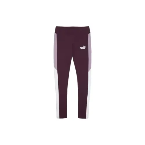 PUMA LEGGINGS Sports Pants Women's Midnight Plum