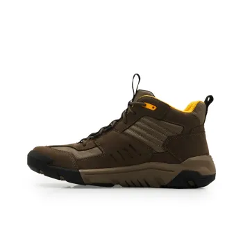 CAT Cushioned Slip Resistant Low Top Casual Shoes Men's Tan