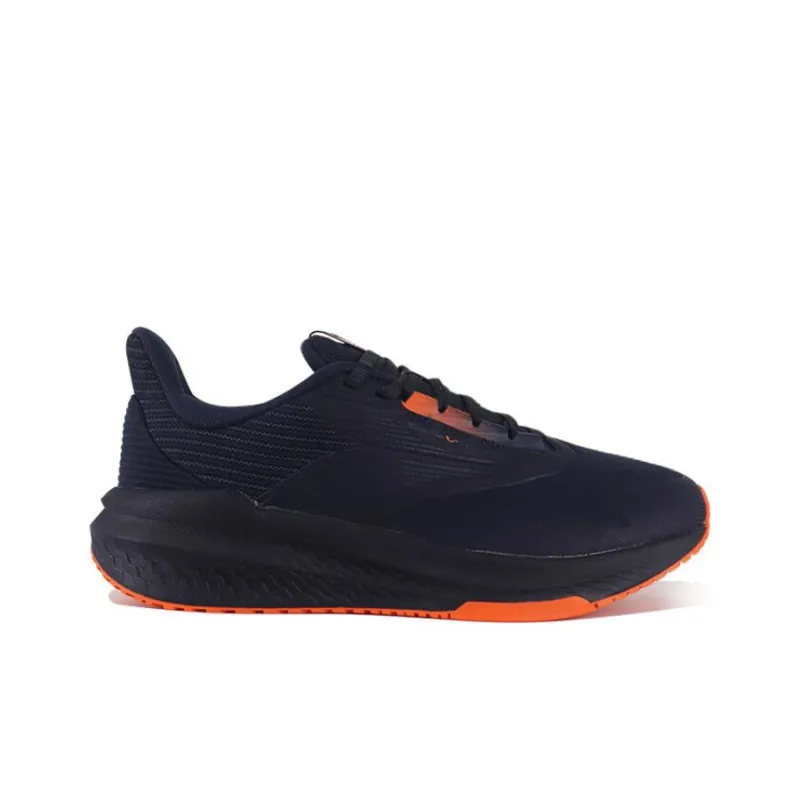 361° Cushioning Anti Slip And Wear Resistant Low Top Running Shoes Men's Blue Orange-1