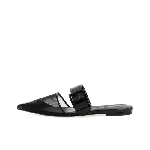 Alexander McQueen Punk Point-toe Flat Mules