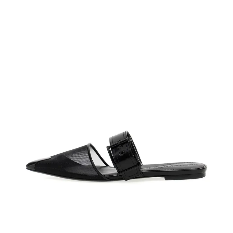 Alexander McQueen Pointed-Toe Slides Women's-0