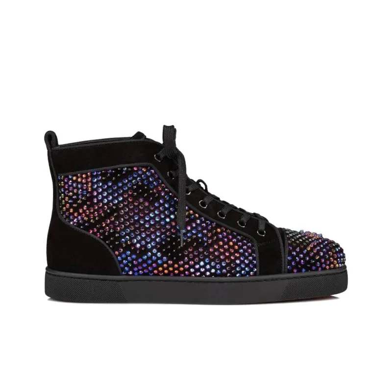 CL LUBOTING High Top Skateboard Shoes Men's Multicolor-1