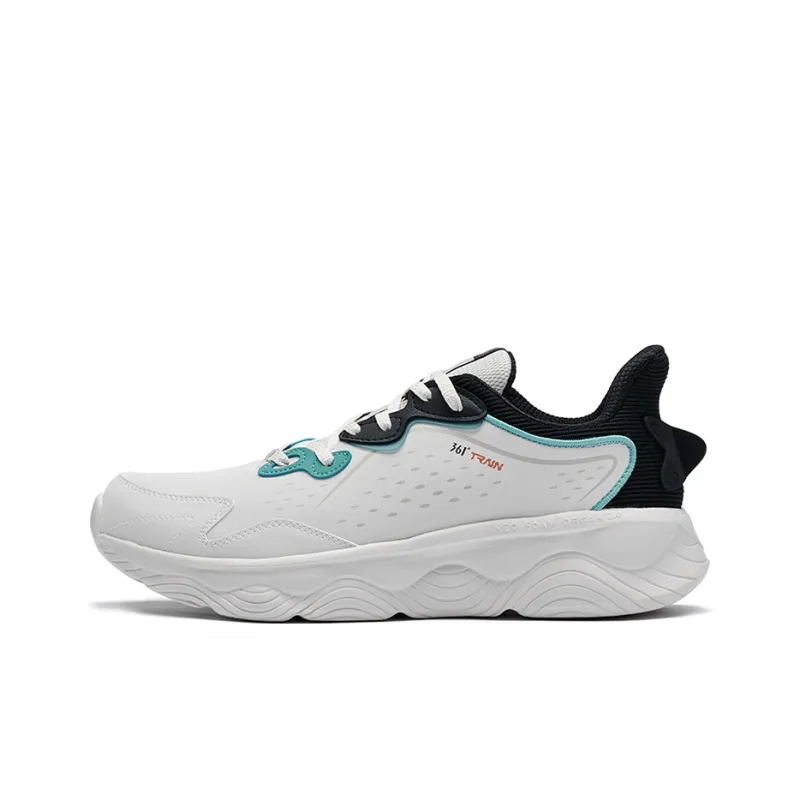 361° Training Shoes Men Low Top Gray Black-0