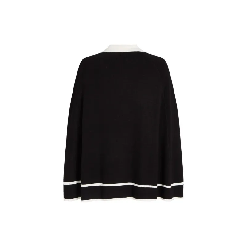 KARL LAGERFELD / Karl Lagerfeld Jeans Essential Knitted Cape-1