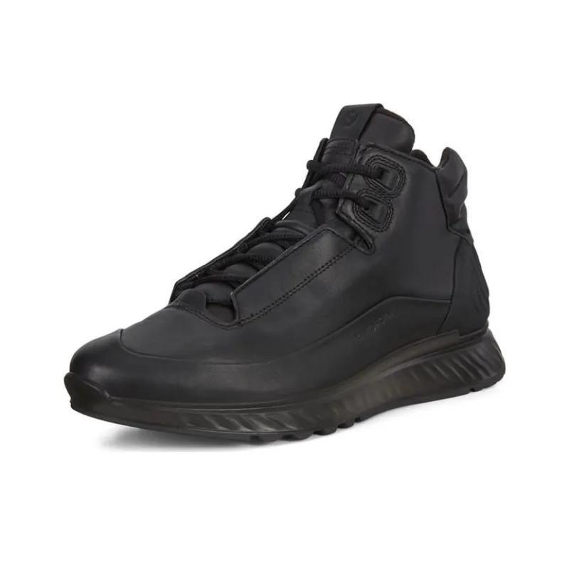 Ecco Dynamic Collection High Top Casual Shoes Men's Black-2
