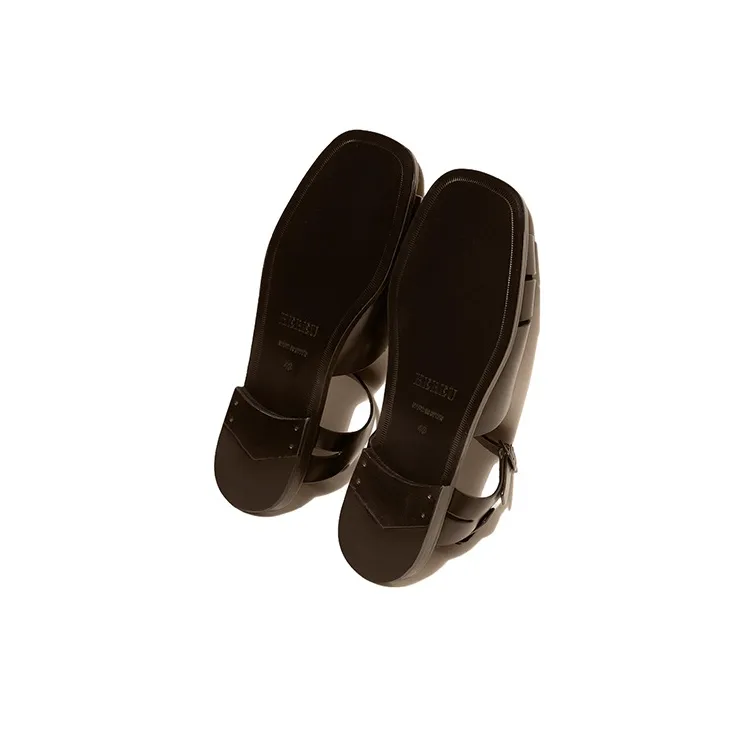 Hereu Roca Strap Sandals Women's Brown-4