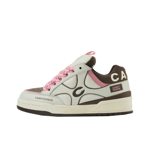 CANDY DONDA Skateboard Shoes Unisex High-Top Pink