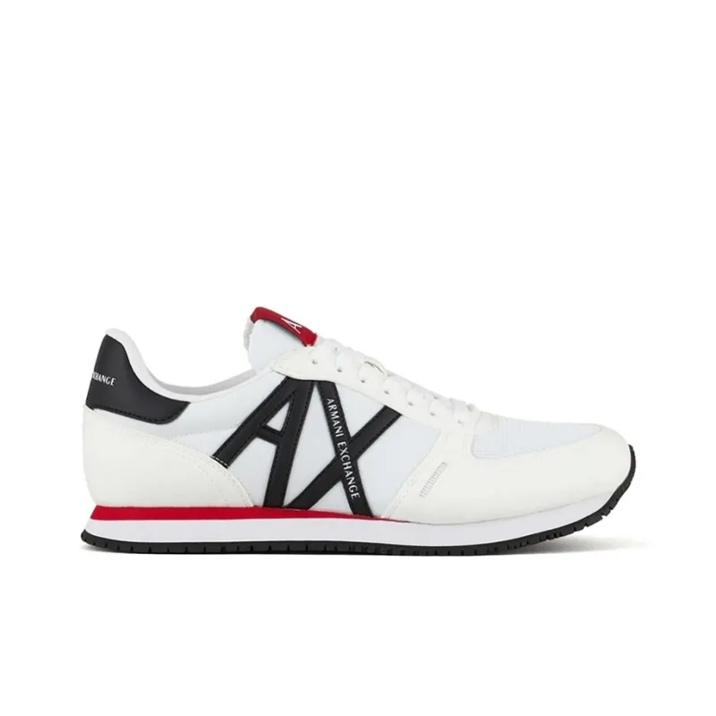 ARMANI EXCHANGE Logo-patch Lace-up Sneakers-1