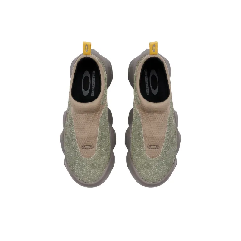 Brain Dead x Oakley Factory Team Shock Absorbers With Slip Resistant Features Low Top Outdoor Shoes Unisex Grass Green-2