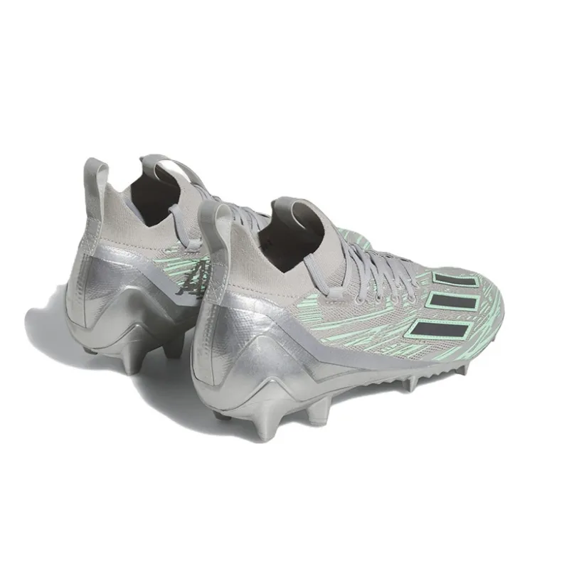 Adidas Adizero Primeknit Flash Cleats 'Grey Mint'-3