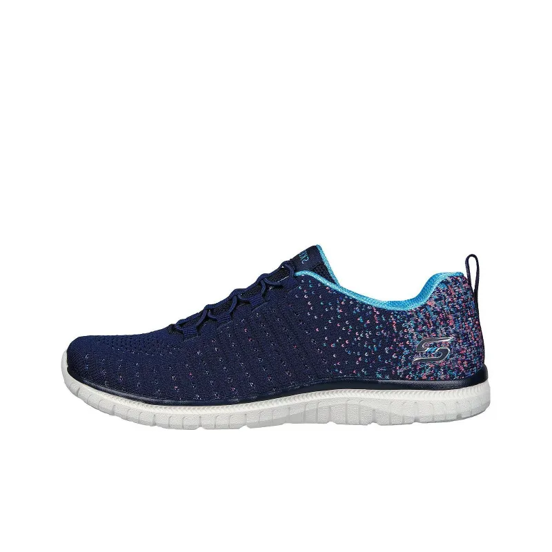 Skechers Shock Absorbers With Slip Resistant Features Low Top Casual Shoes Women's Marine Blue-0